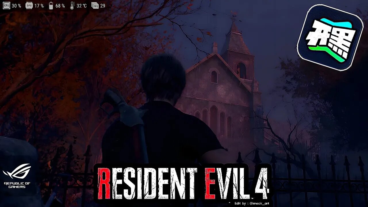 RESIDENT EVIL 4 REMAKE no ANDROID Game Play teste no app de streaming de jogos Black Cloud Games