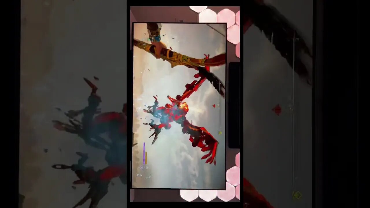 Horizon Forbidden West on an LG C1! Full video on my channel #gamingsetup #gaming #horizon