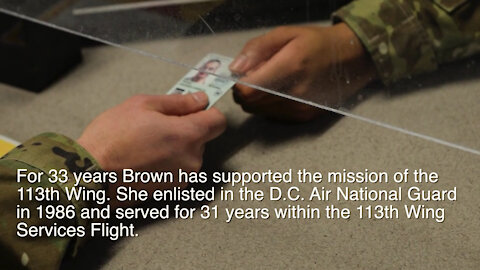 02/18/2021 D.C. National Guard member serves 33 years as Airmen and civilian