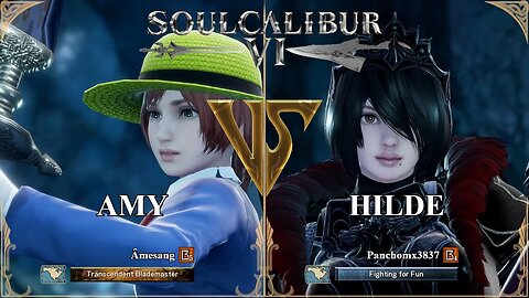 SoulCalibur VI — Amesang (Amy) VS Panchomx3837 (Hilde) | Xbox Series X Ranked