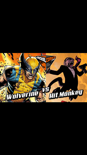 WOLVERINE Vs. HIT MONKEY - Comic Book Battles: Who Would Win In A Fight?