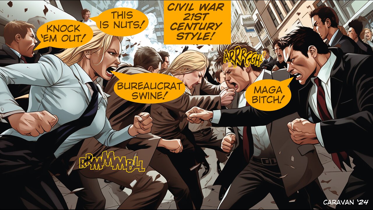 January 26, 2024 - Civil War? Kinda Totalitarian State? Yes