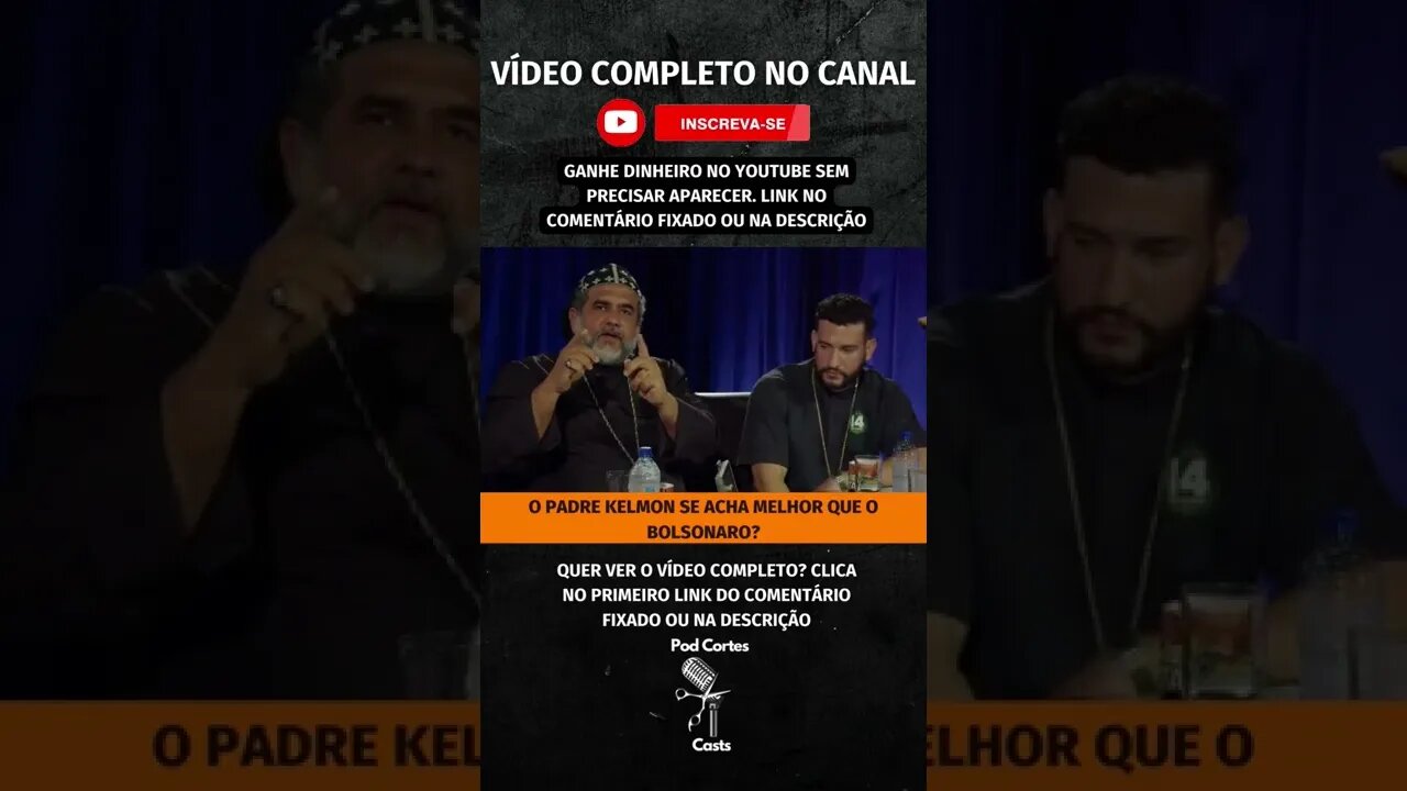 PADRE KELMON É MELHOR QUE BOLSONARO? #shorts #padrekelmon #bolsonaro #eleições2022 #presidente