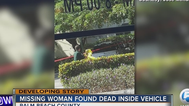 Missing woman found dead inside vehicle