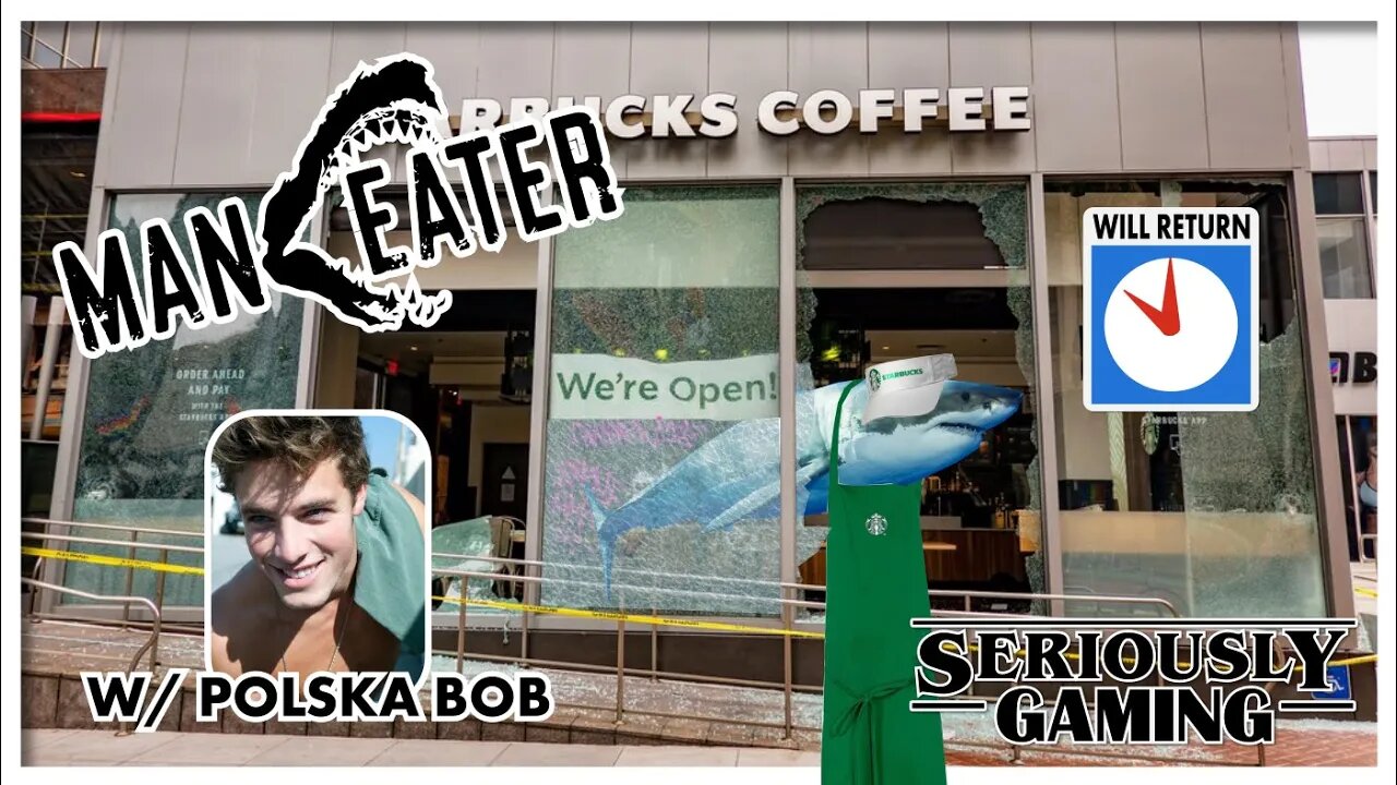 Starting late today SHARKS W/@polskabob359 #maneater