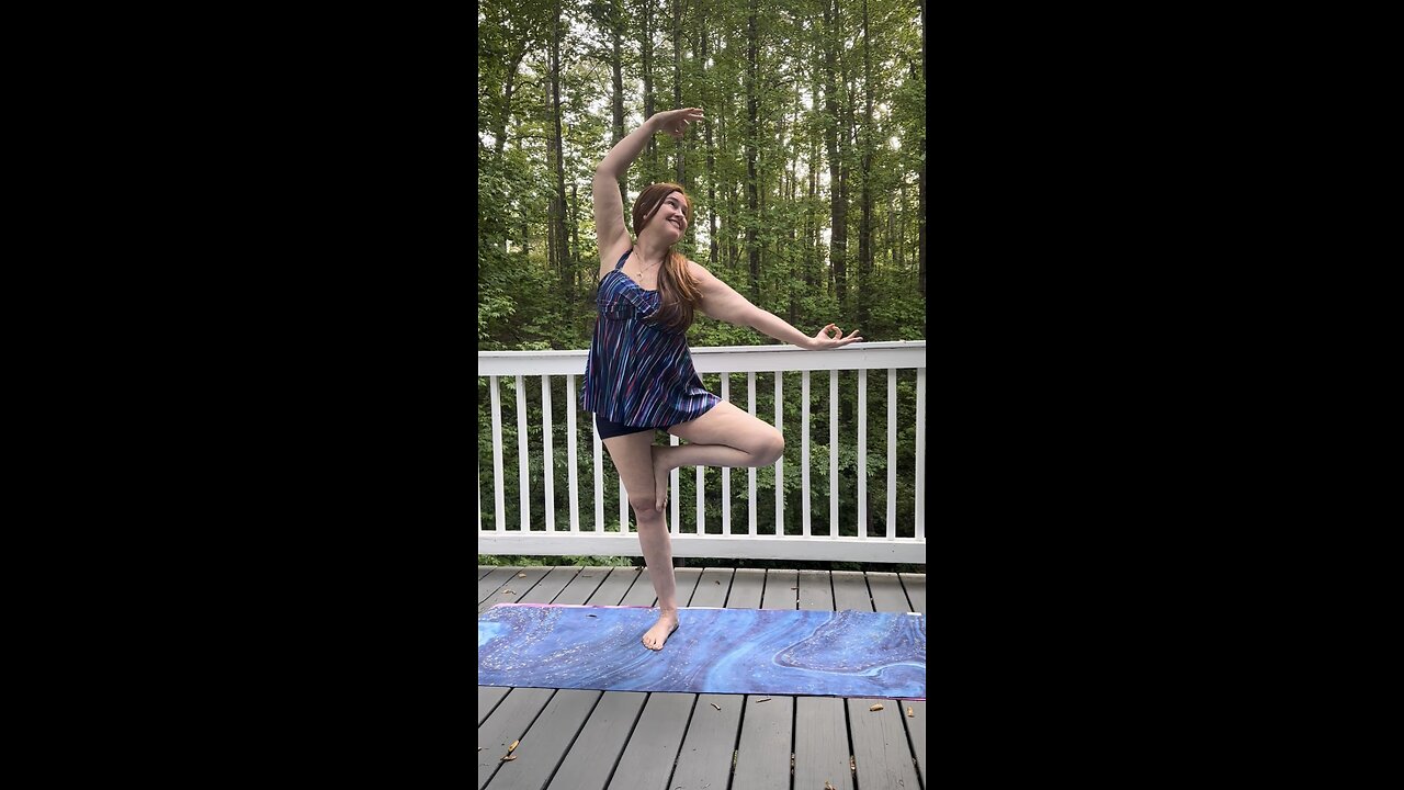 Swimsuits and Yoga Outside