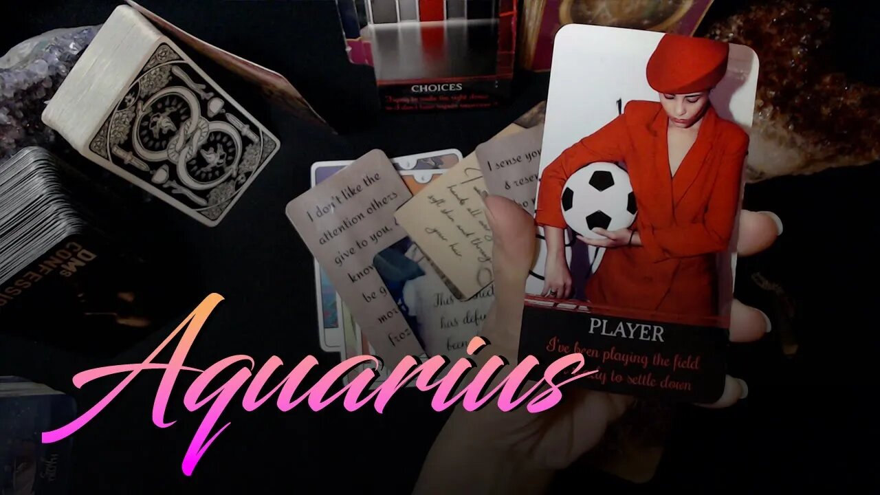 Aquarius♒ They been playing the field to find THE ONE. Get to know them to deepen the bond!