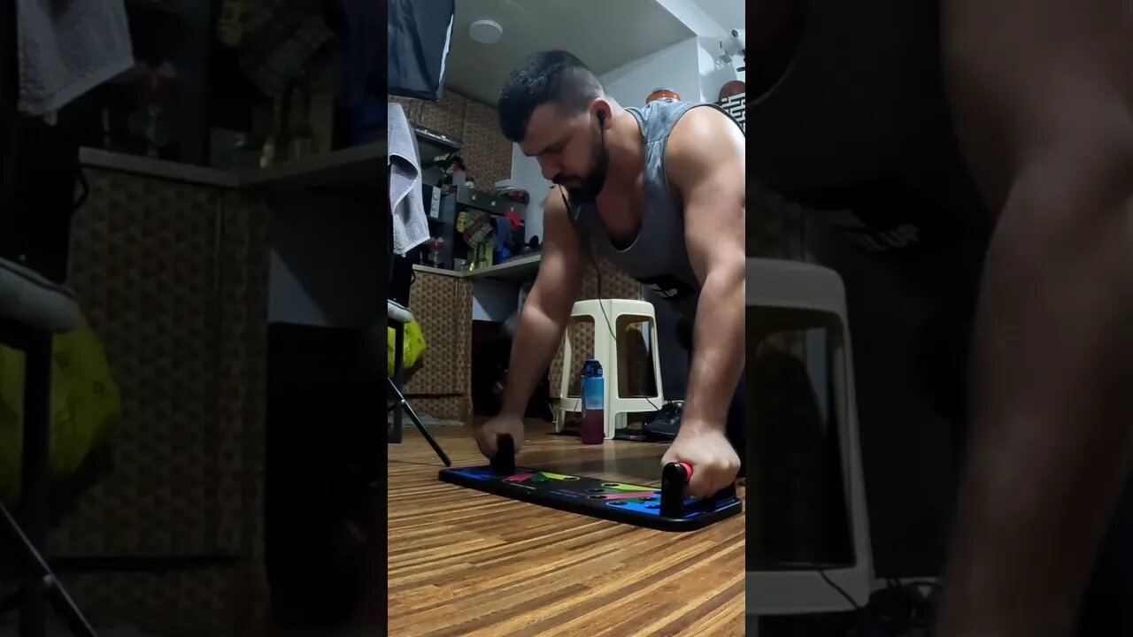 Triology half way pushups for closing the 600 reps