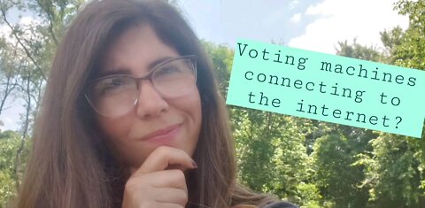 Voting Machines Connecting to the Internet?