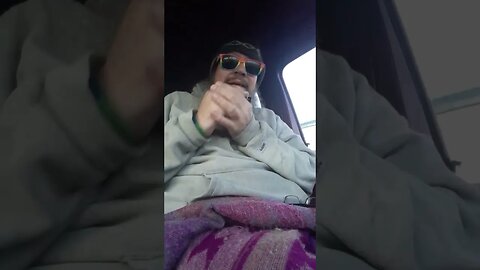 so got damn cold today out in the van