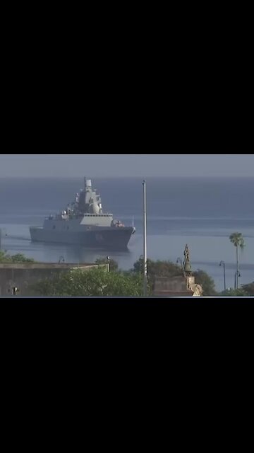 Russian warships have docked at Havana Harbor, with more ships and support vessels