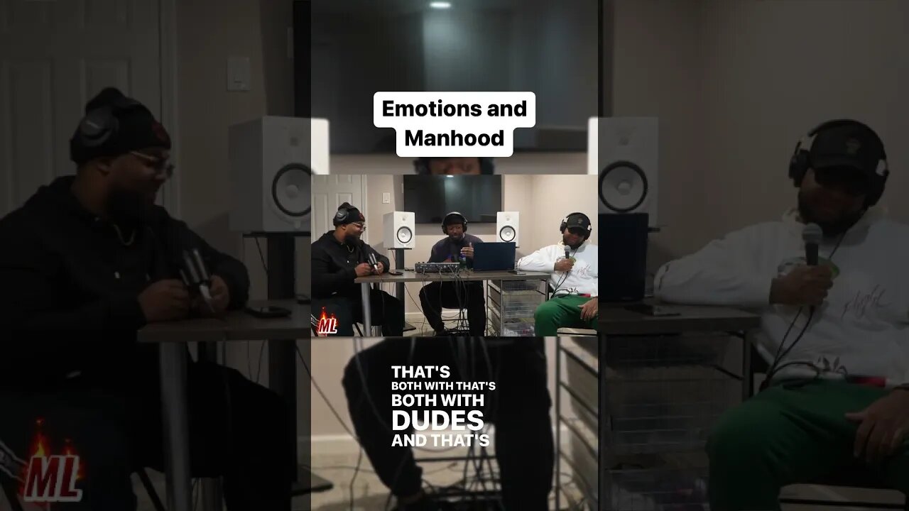 Are men targeted for being emotional? #podcastclips #shorts #manhood #emotional #deepconversations