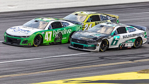 NASCAR driver Ricky Stenhouse Jr wins at Talladega by .006 seconds