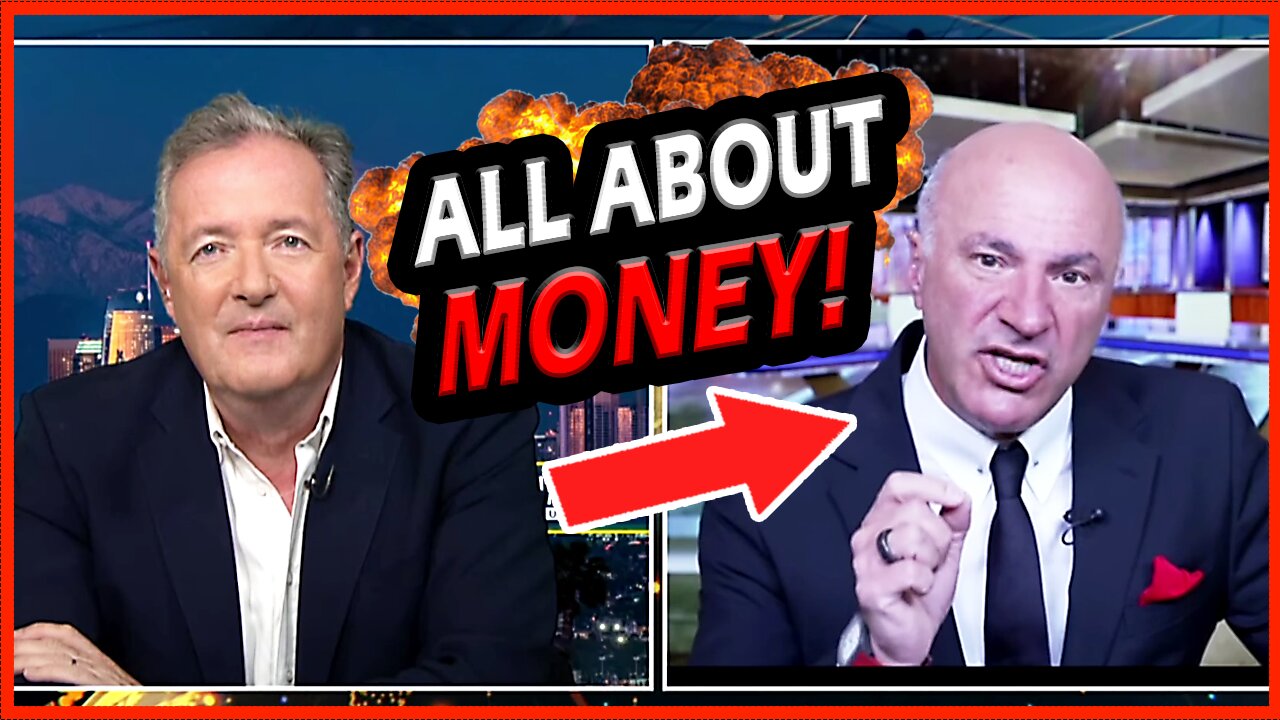 Kevin O'Leary STUNNED by Kamala Harris VS Donald Trump FUNDRAISING with Piers Morgan