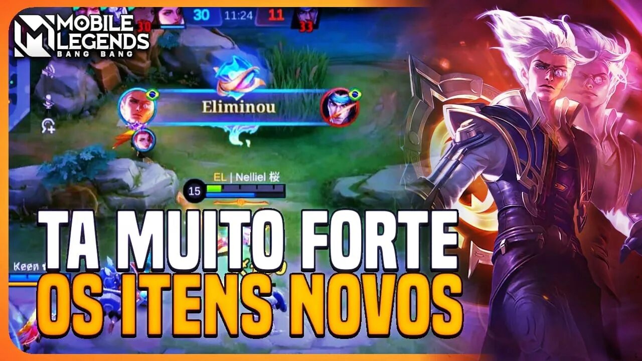 FIZ NATAN COM OS NOVOS ITENS CRITICOS E FIZ 20 KILLS KKKKKK | MLBB