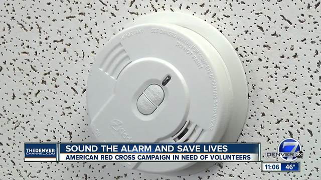 Volunteers needed for Sound the Alarm smoke detector campaign