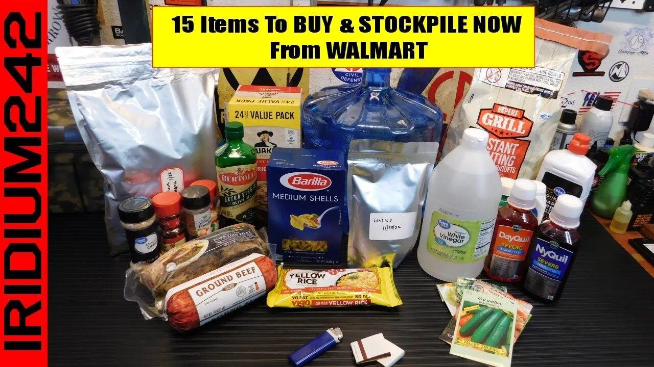 15 Items To BUY & STOCKPILE NOW From Walmart!