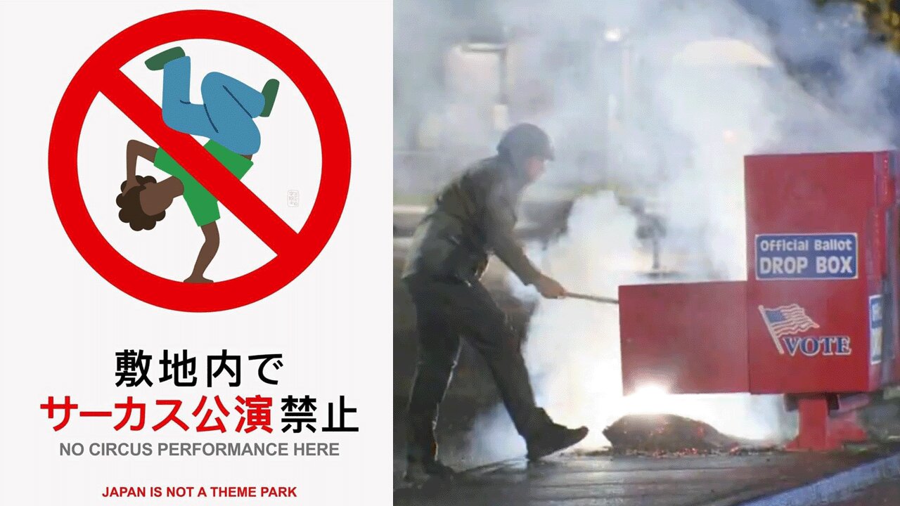US Presidential Election Voting Interference & Japan VS Dancers