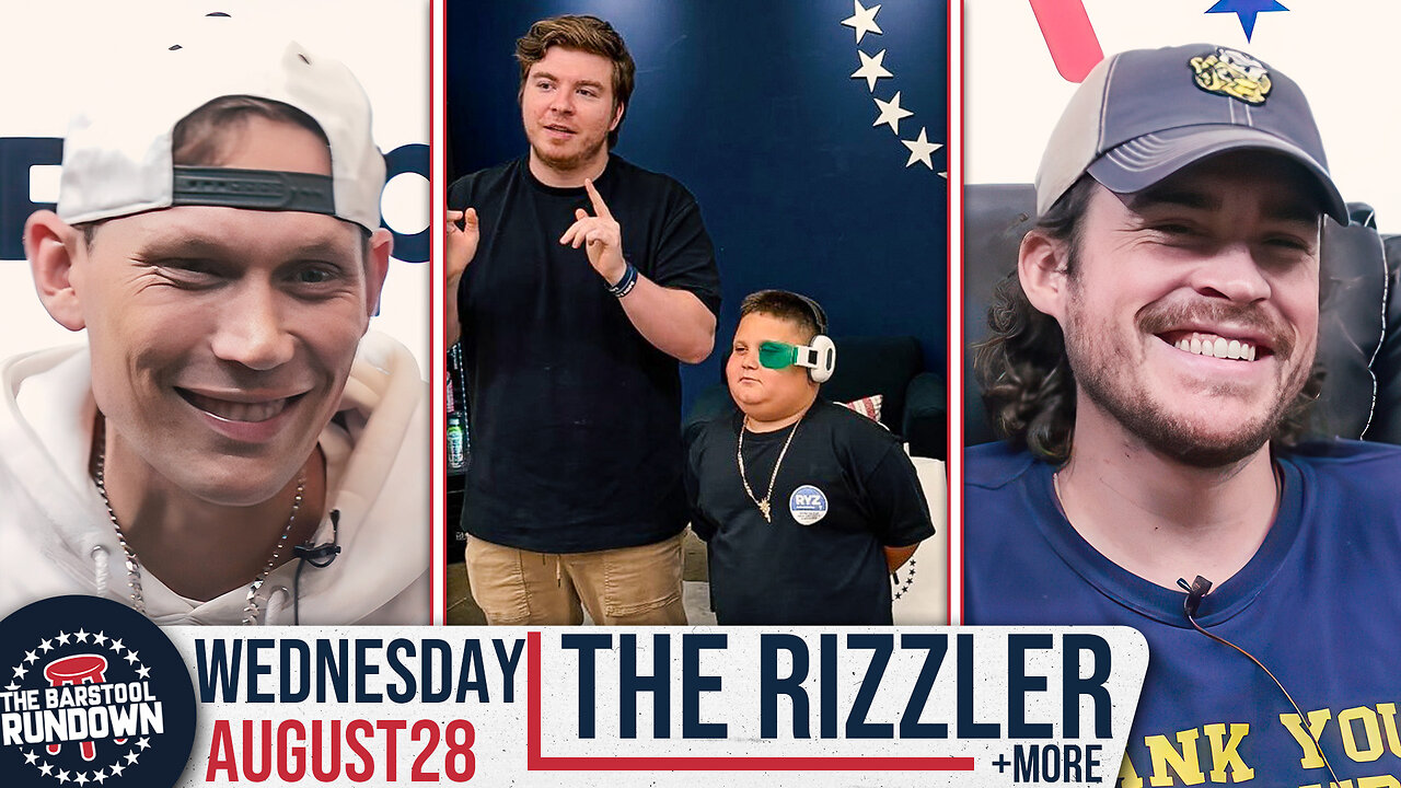 The Rizzler Comes to New York - Barstool Rundown - August 28th, 2024