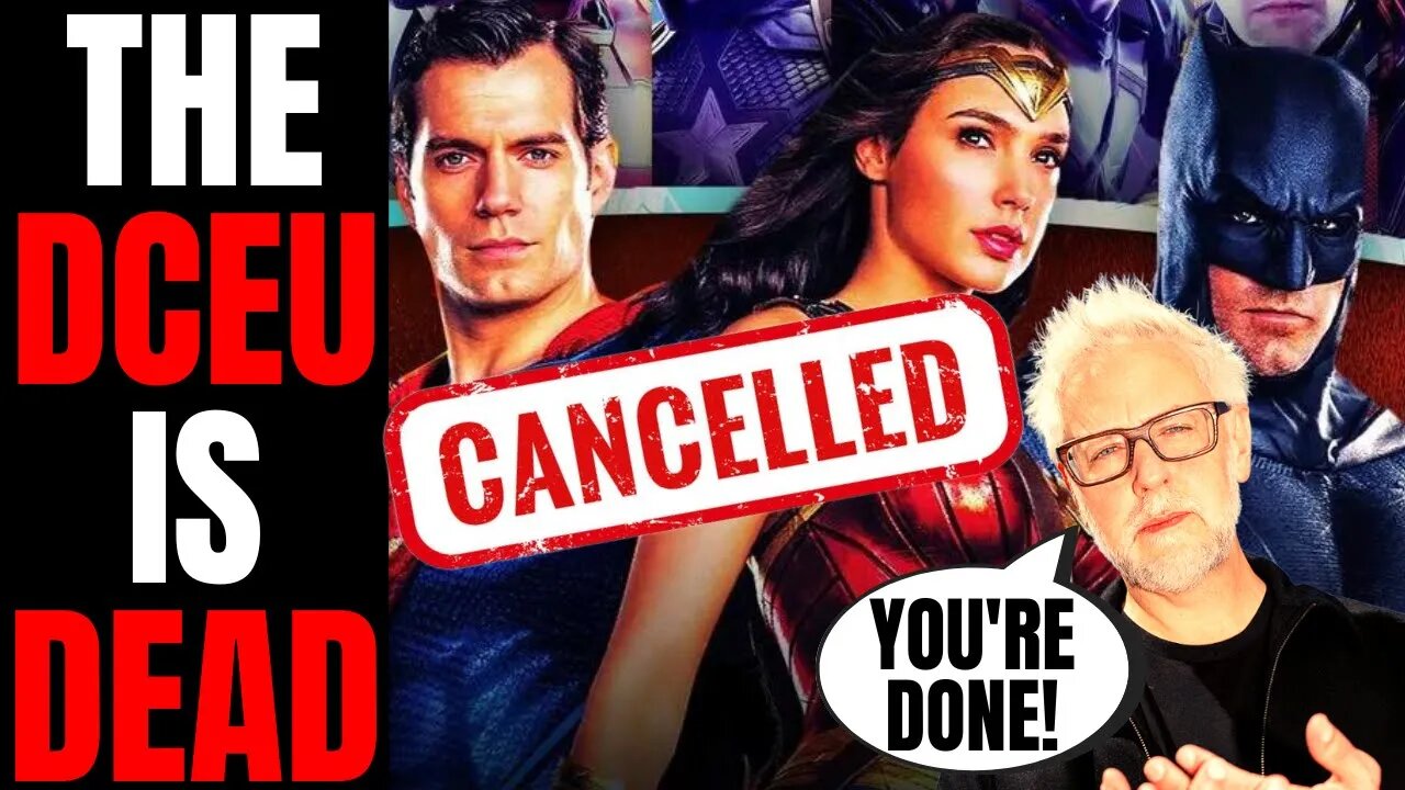 DCEU Is DEAD | James Gunn CANCELS Wonder Woman 3, Henry Cavill Superman, Black Adam In FULL REBOOT