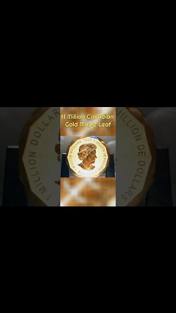 $1 Million Canadian Coin #shorts #youtubeshorts #coin #canada #elizabeth #facts #didyouknow #viral