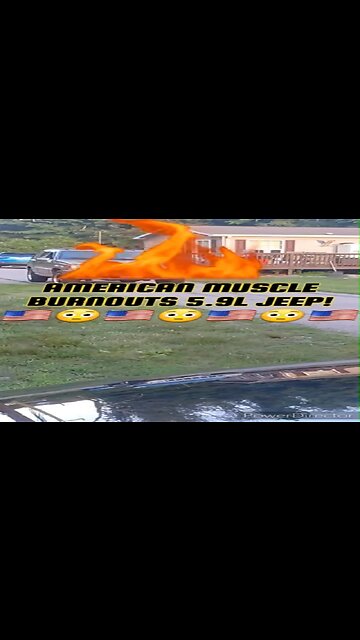 1998 Jeep 5.9L 4th July burnouts!🇺🇲😳