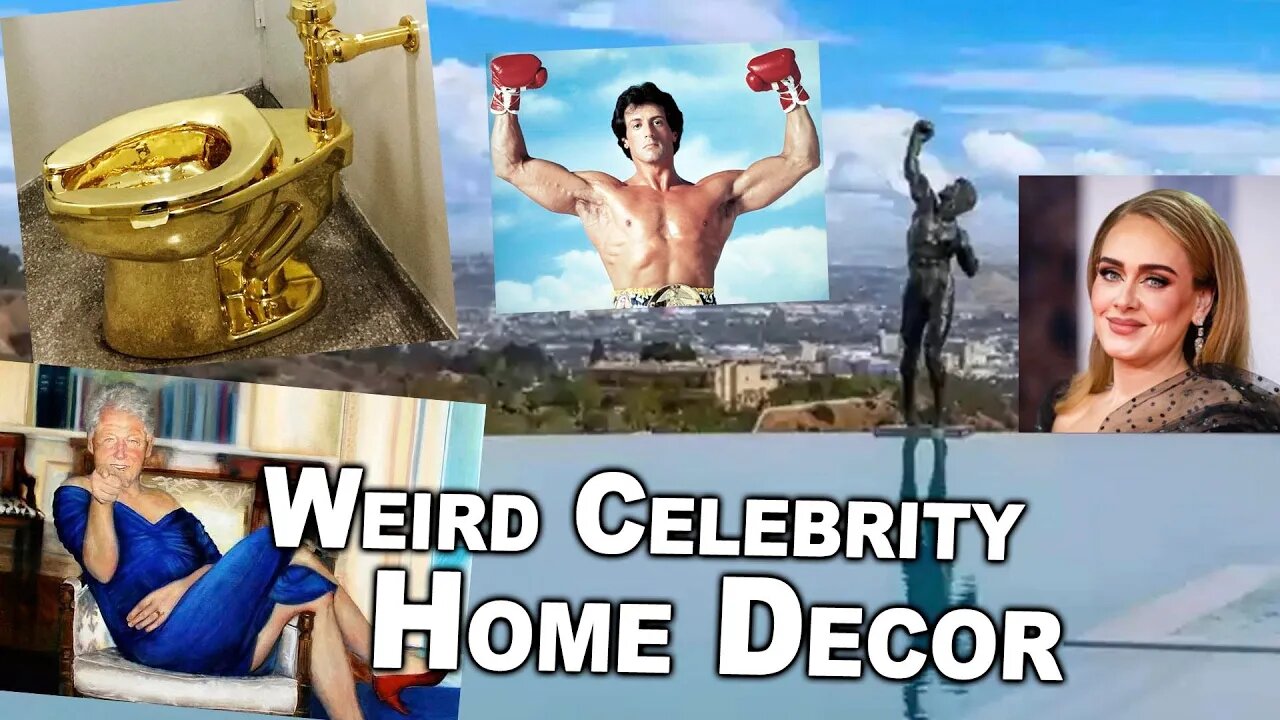 WEIRD CELEBRITY HOME DECOR