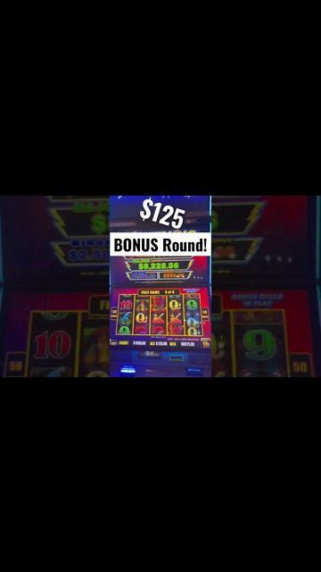 Tiki Fire $125 Bonus Round! Wowowowow! #shorts