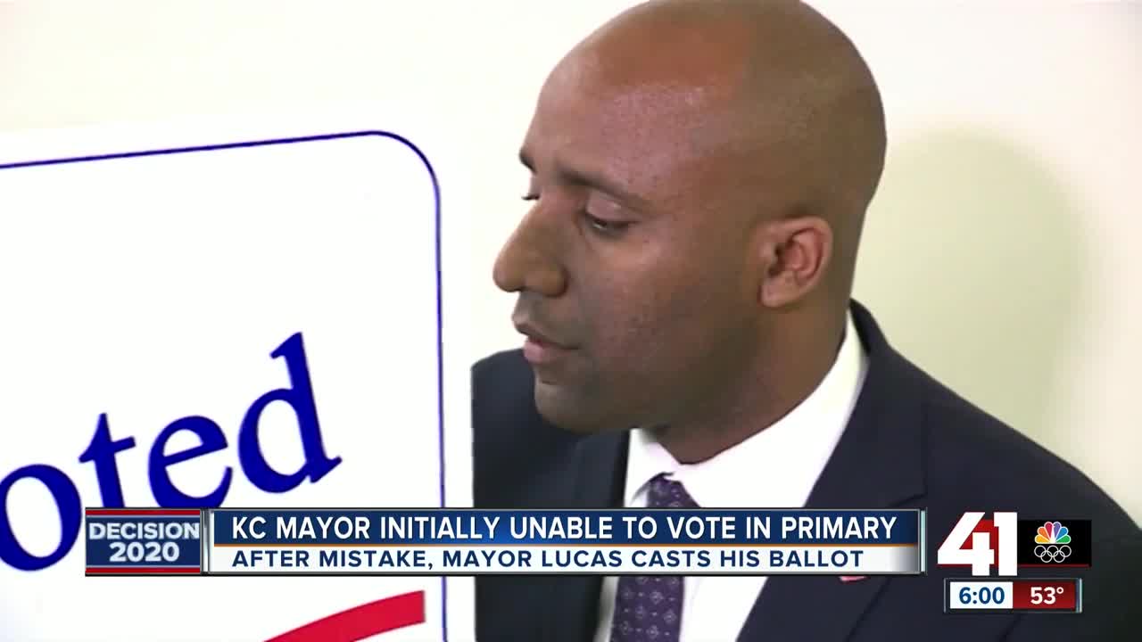After election judge's mistake, Mayor Quinton Lucas casts primary vote