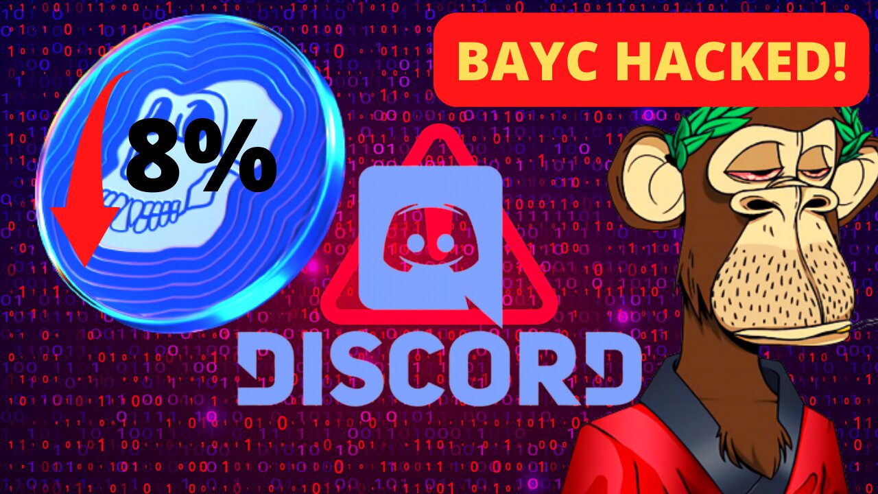 ApeCoin Falls 8% After A Phishing Scam On The Bored Ape Yacht Club Discord!