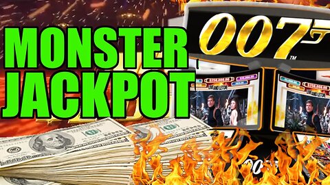 My Biggest Win Ever Playing James Bond! 💥 007 Die Another Day Epic Bonus Jackpot!