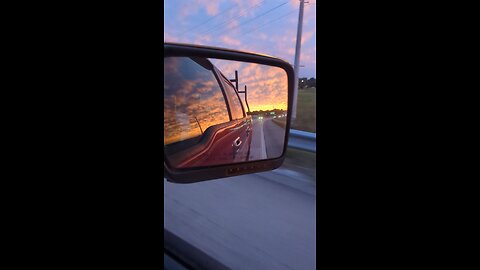 Sunset makes us sing - Thanks for the beauty hope healing, Daddy God.