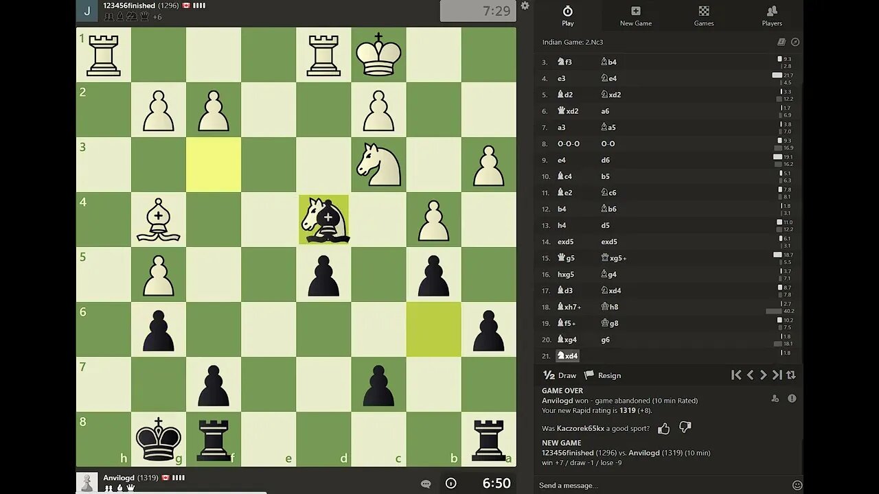 Daily Chess play - 1310
