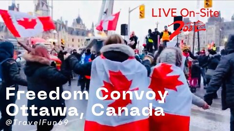 Truckers Freedom Convoy (Ottawa, Canada) February 3, 2022