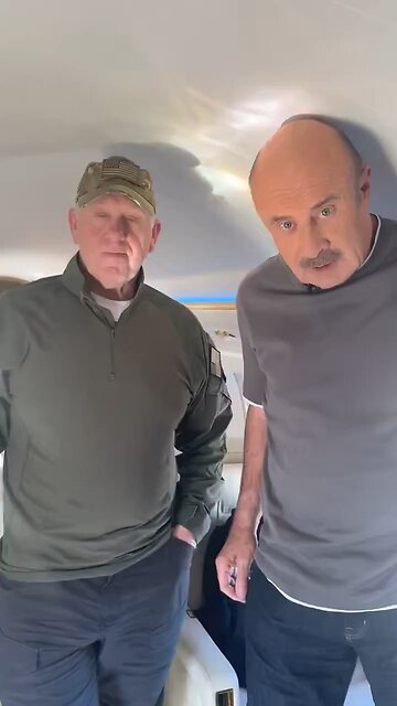 Tom Homan and Dr. Phil head to the Arizona-Mexico border today! Love this🔥