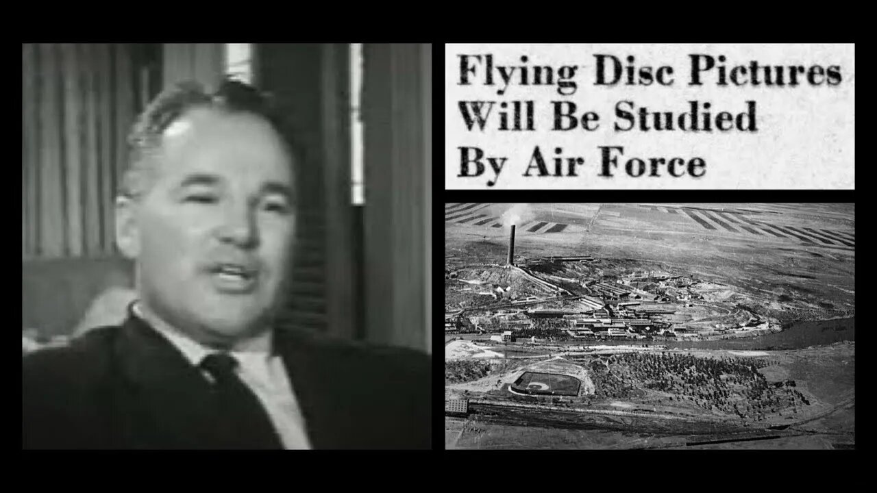 Nick Mariana talks about his 1950 UFO sighting which he filmed in Great Falls, Montana