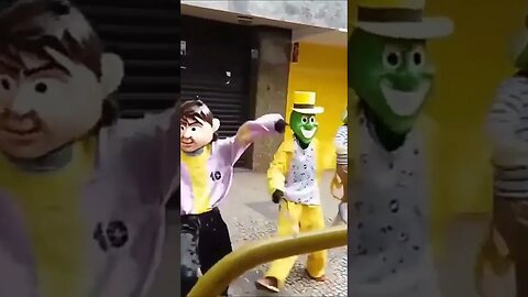 OS REIS DOS PASSINHOS, DANÇANDO FOFÃO, O MÁSKARA, POPEYE E BEN10 NA CARRETA DA ALEGRIA, LIKE