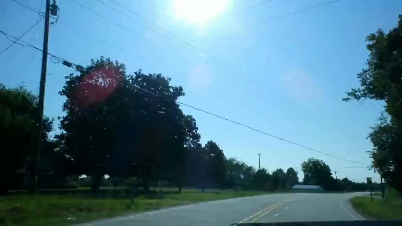 Time lapse video of driving in North Carolina (south of Hickory).