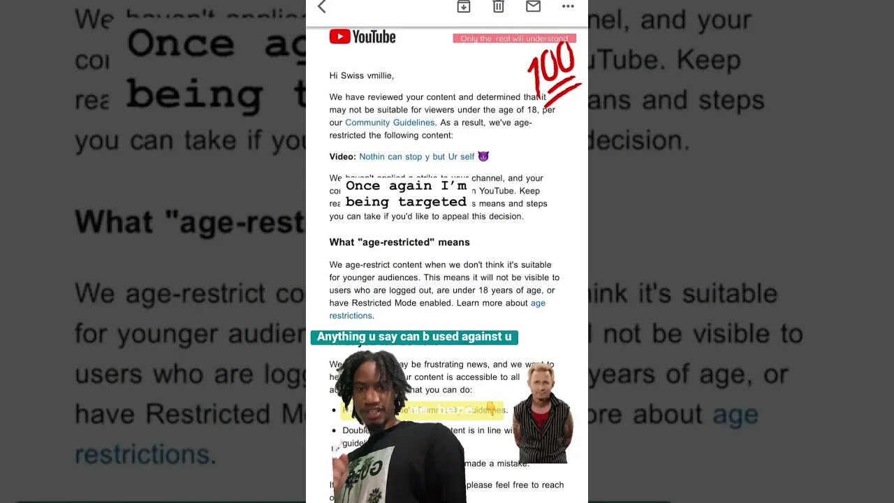 America is doom recession also they are censoring our freedom of speech