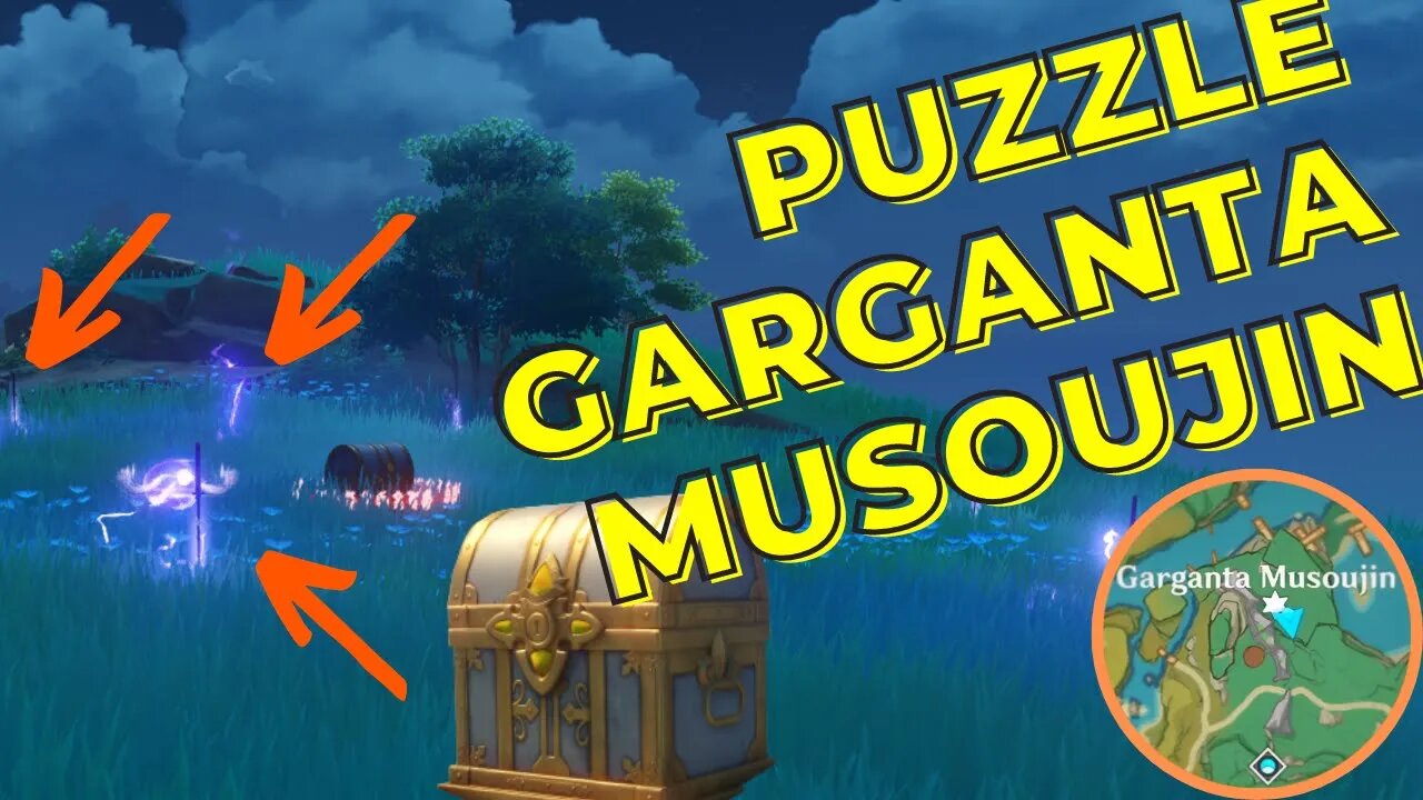 Puzzle da Garganta Musoujin | Inazuma - Genshin Impact