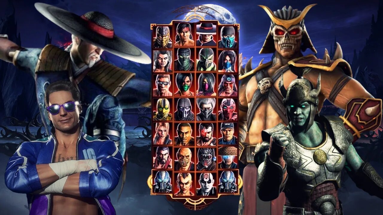 Mortal Kombat 9 - Expert Tag Ladder (Kung Lao and Johnny Cage) - Gameplay @(1080p) 60ᶠᵖˢ