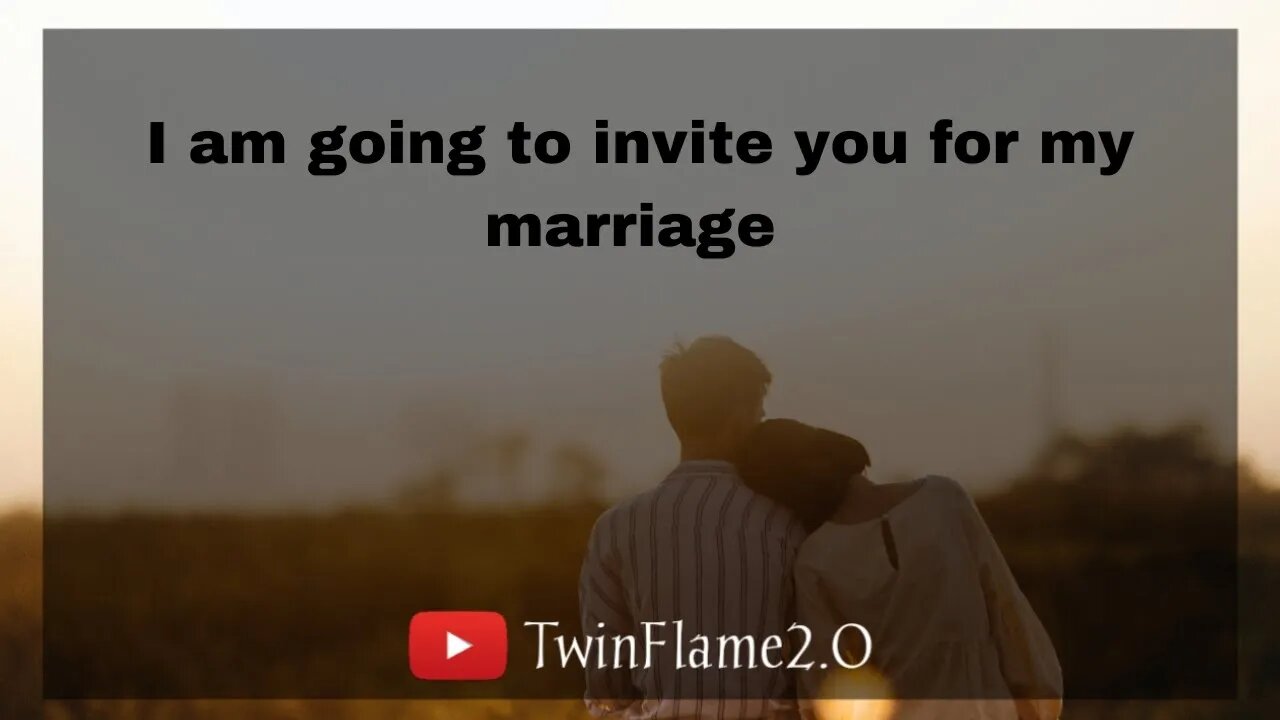 🕊 🌹 I am going to invite you for my marriage | Twin Flame Reading Today | ❤️ | TwinFlame2.0 🔥