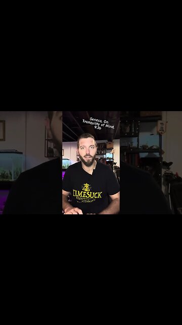 Seneca On Tranquility of Mind 9.3b