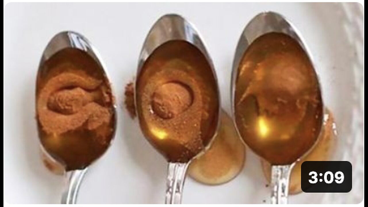 Eat 1 Tsp of Honey and Cinnamon a Day For This Amazing Health Benefits