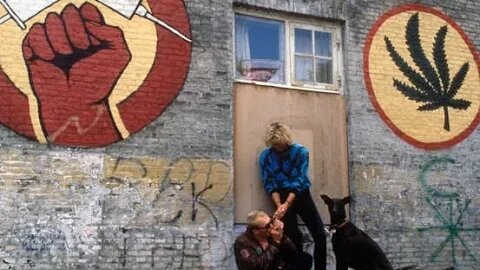 Christiania, Europe's largest hippie commune where an open drug market is ravaged by gang violence