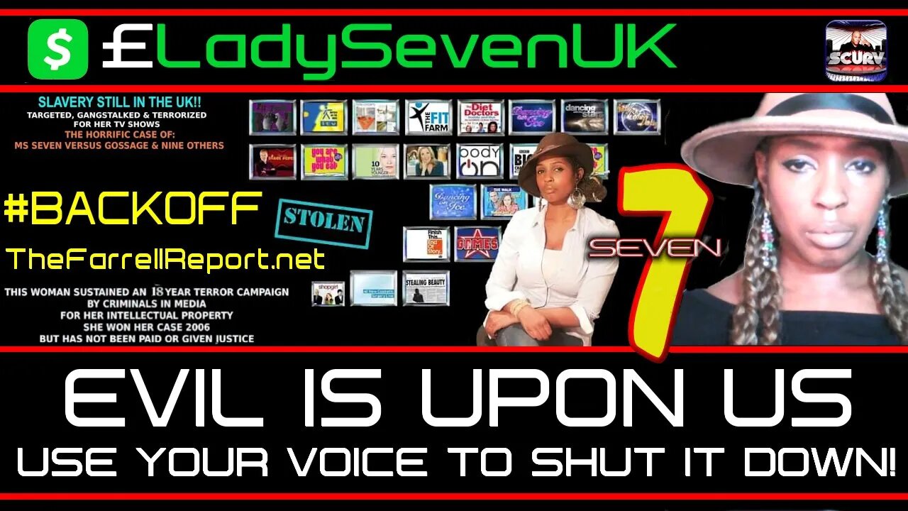 EVIL IS UPON US, USE YOUR VOICE TO SHUT IT DOWN! | LADY SEVEN UK