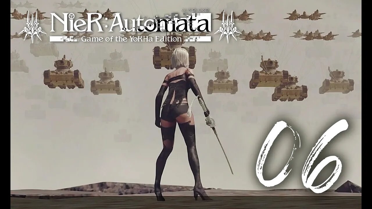 Saving The Children | C Route | Nier: Automata | Blind PS4 Gameplay 6 | SpliffyTV