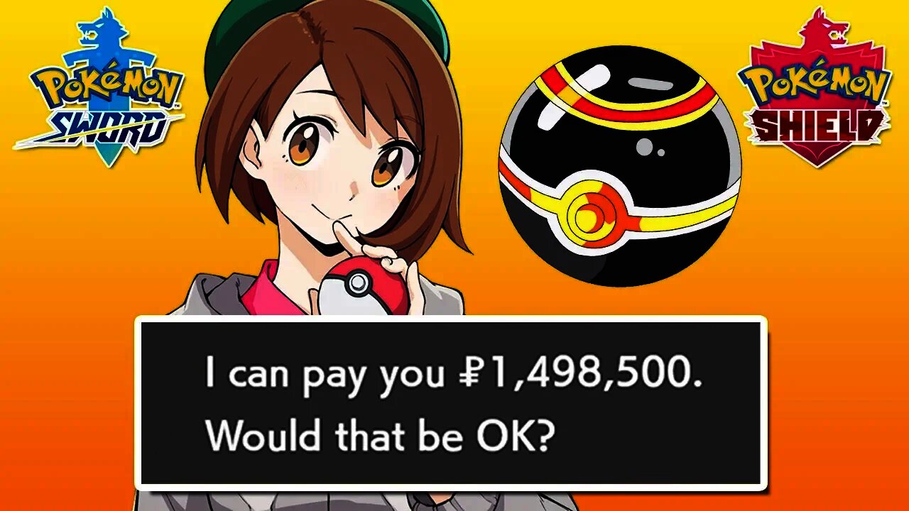 How to earn $1M every 10 Minutes in Pokemon Sword and Shield