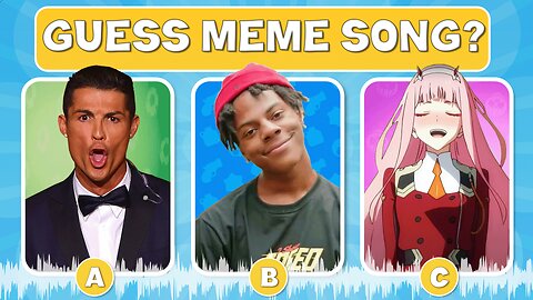 Guess the Meme Song | Best Memes | Skibidi Toilet, Grimace Shake, Ronaldo Siuuu, iShowSpeed