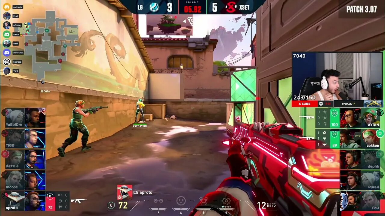 Riot using a virtual server